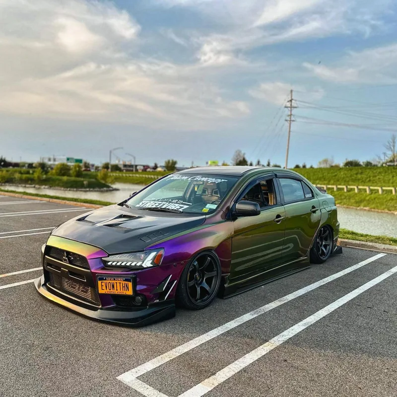 Mitsubishi Lancer Evolution X: Color-Shift Evo X